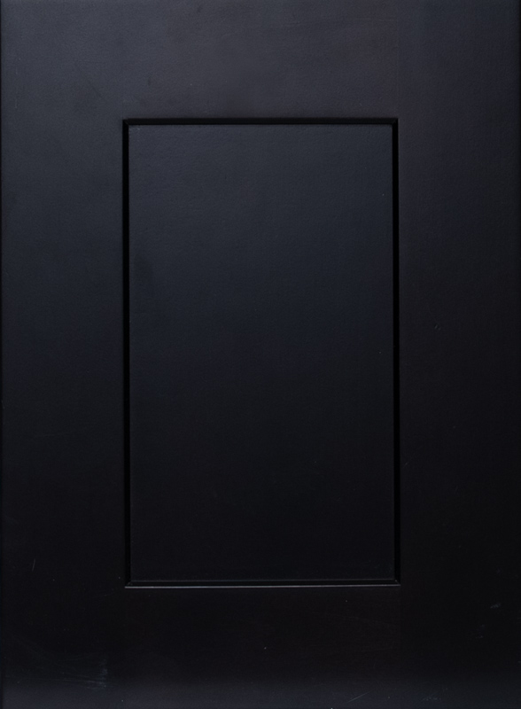 Global Pride Expresso shaker-style cabinet door with deep espresso-black finish and recessed center panel