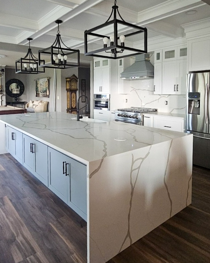 Custom Kitchen Countertops, Cabinets and Flooring